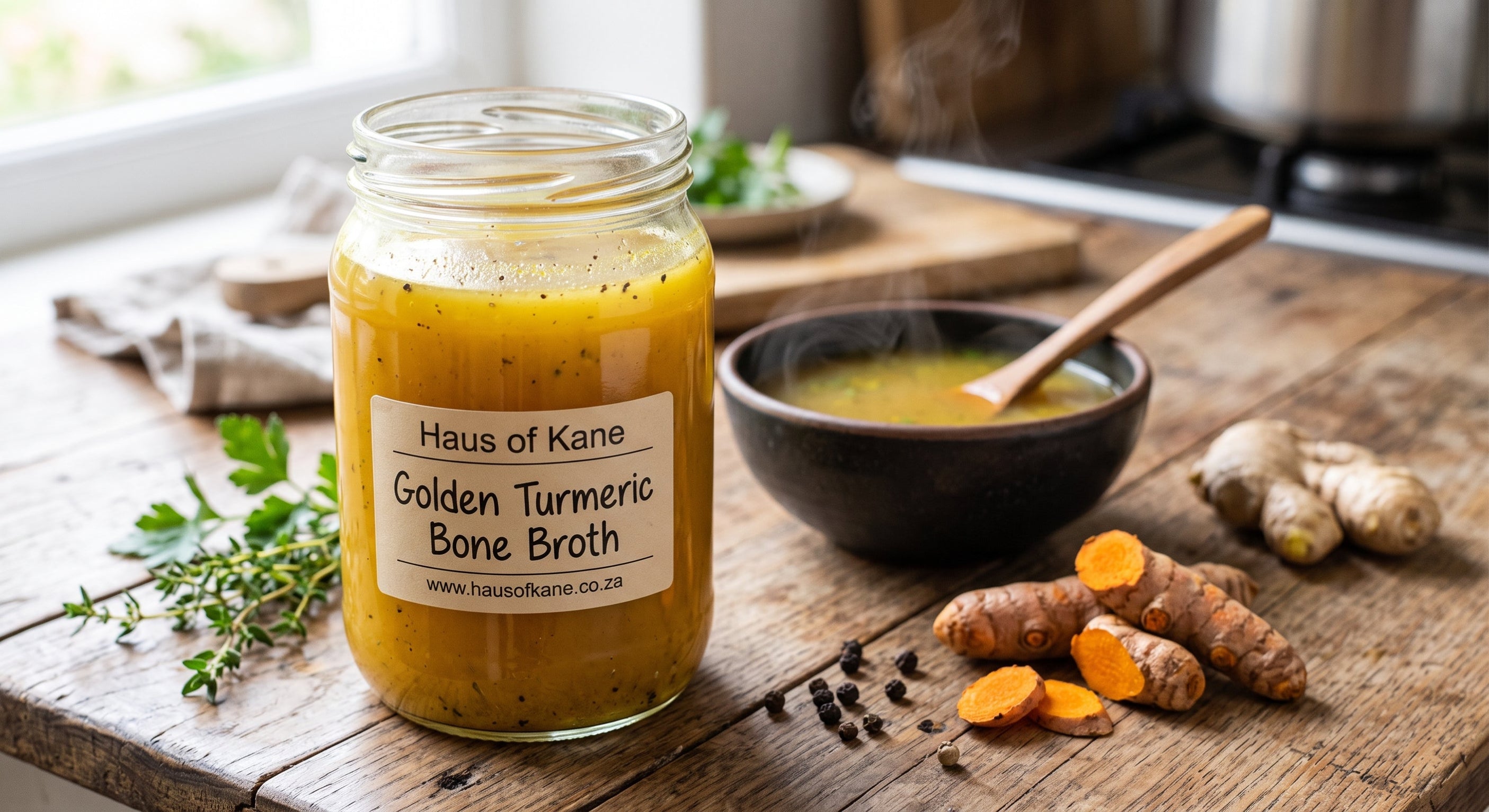 Haus of Kane Tumeric Bone Broth