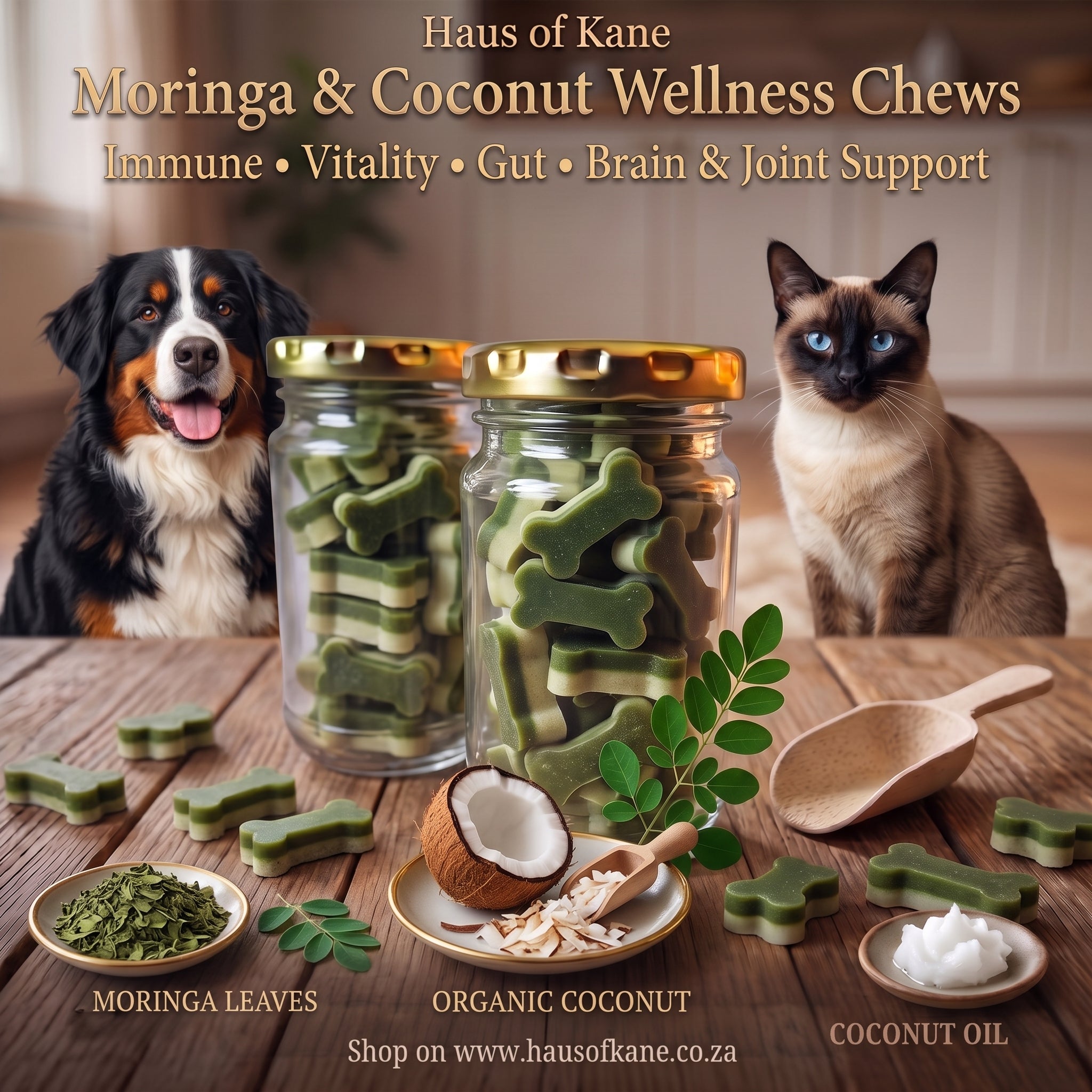 Moringa and Coconut Wellness Chews (30)
