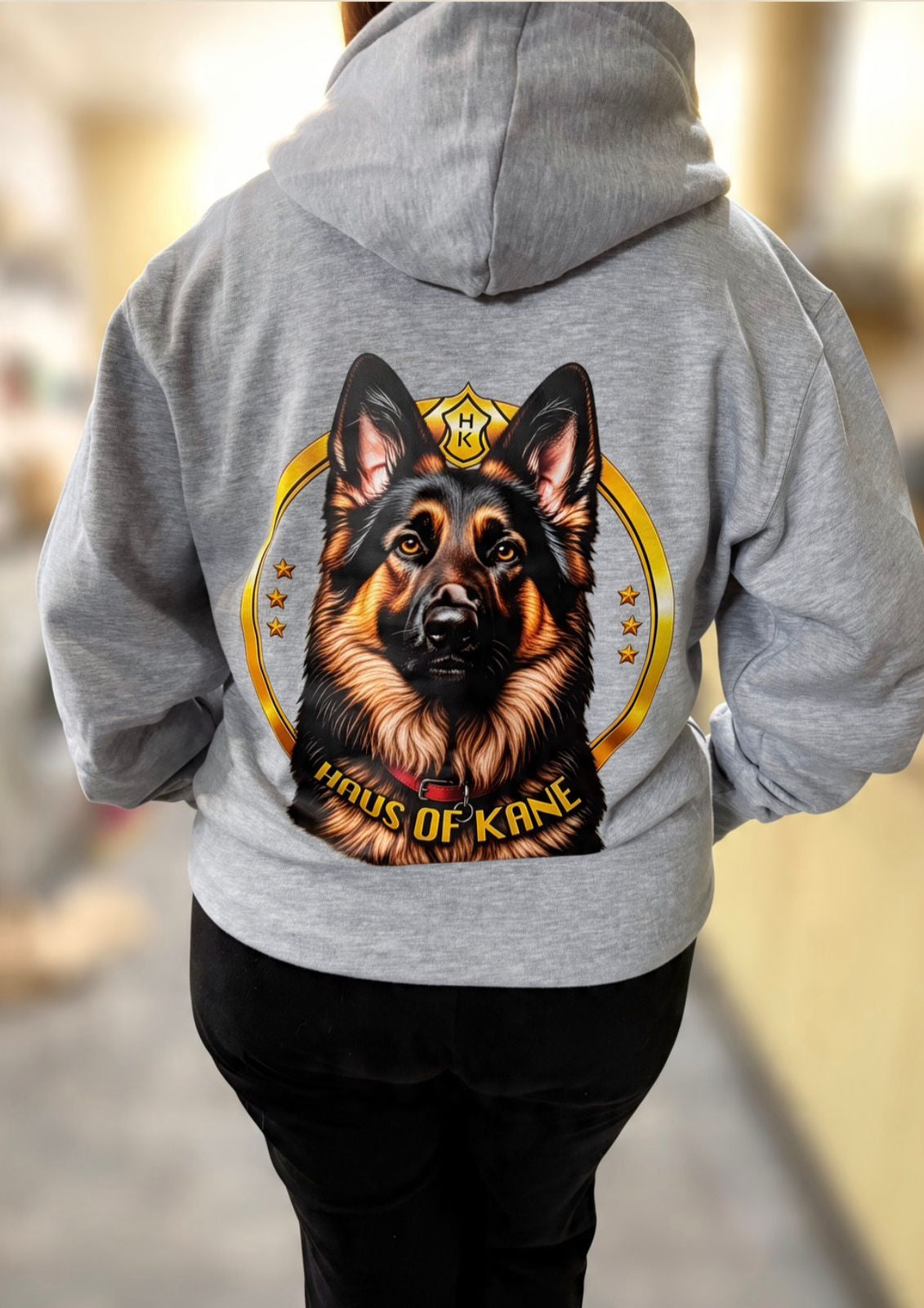 Waar Bly Jy? Jy Bly Stil. Hoodie