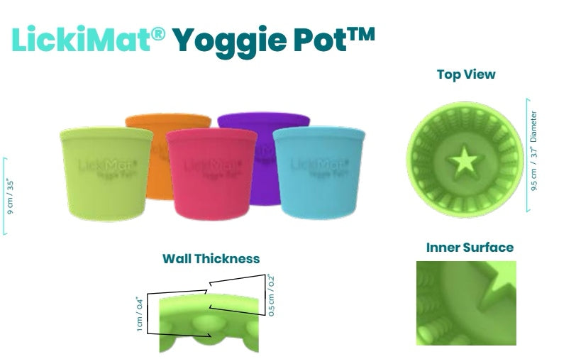 LickiMat Yoggie Pot