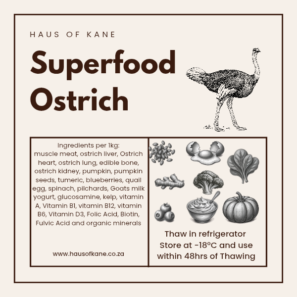Haus of Kane Superfood Ostrich