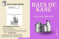 Haus of Kane Goats Milk Kefir