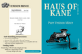 Haus of Kane Venison Mince