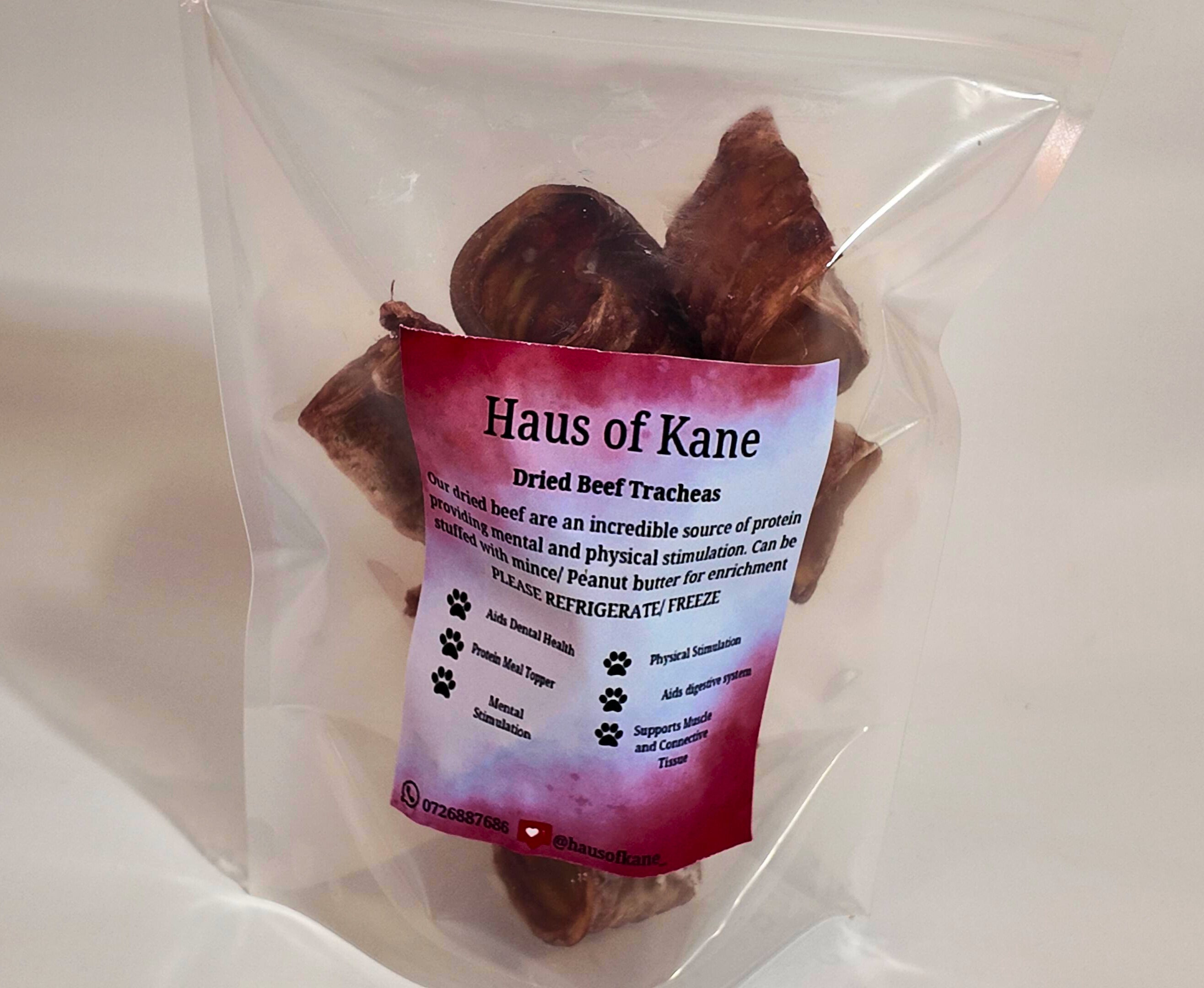 Dried Beef Tracheas